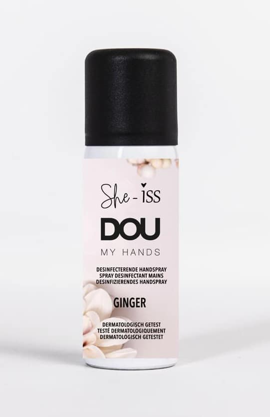 SHE-ISS x DOU ontsmettingsspray