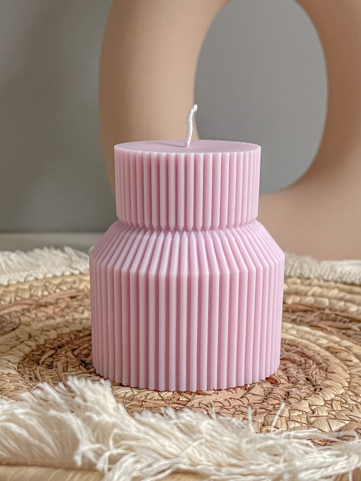 Ribbed Pedestal Pillar
